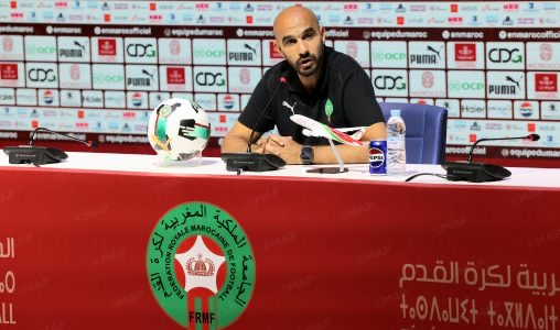 الركراكي: يتعين الفوز في المباراتين أمام البحرين والكونغو لنحافظ على الدينامية الإيجابية للمنتخب