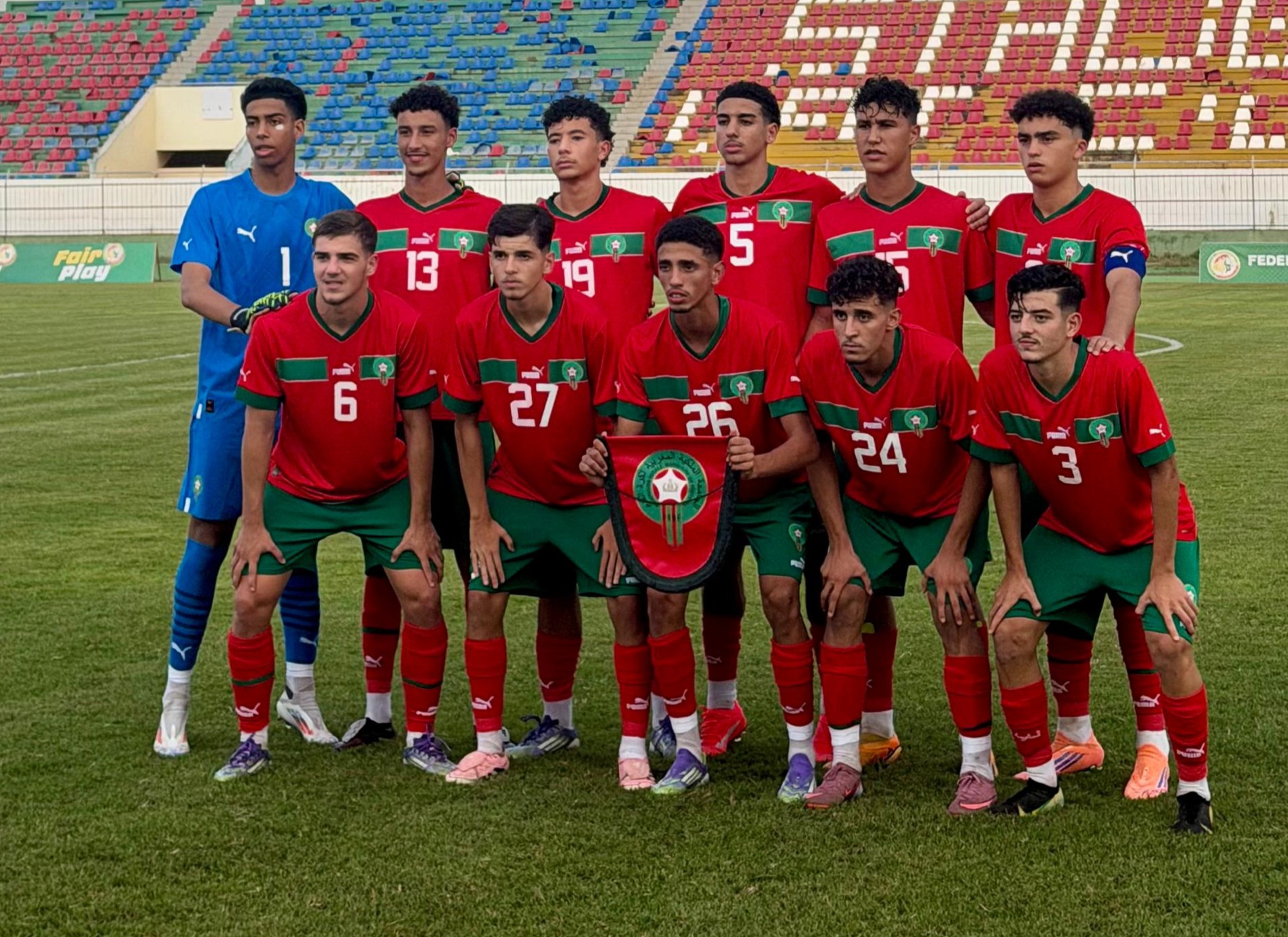 المنتخب الوطني لاقل من 17 سنة يتعادل وديا مع السنغال