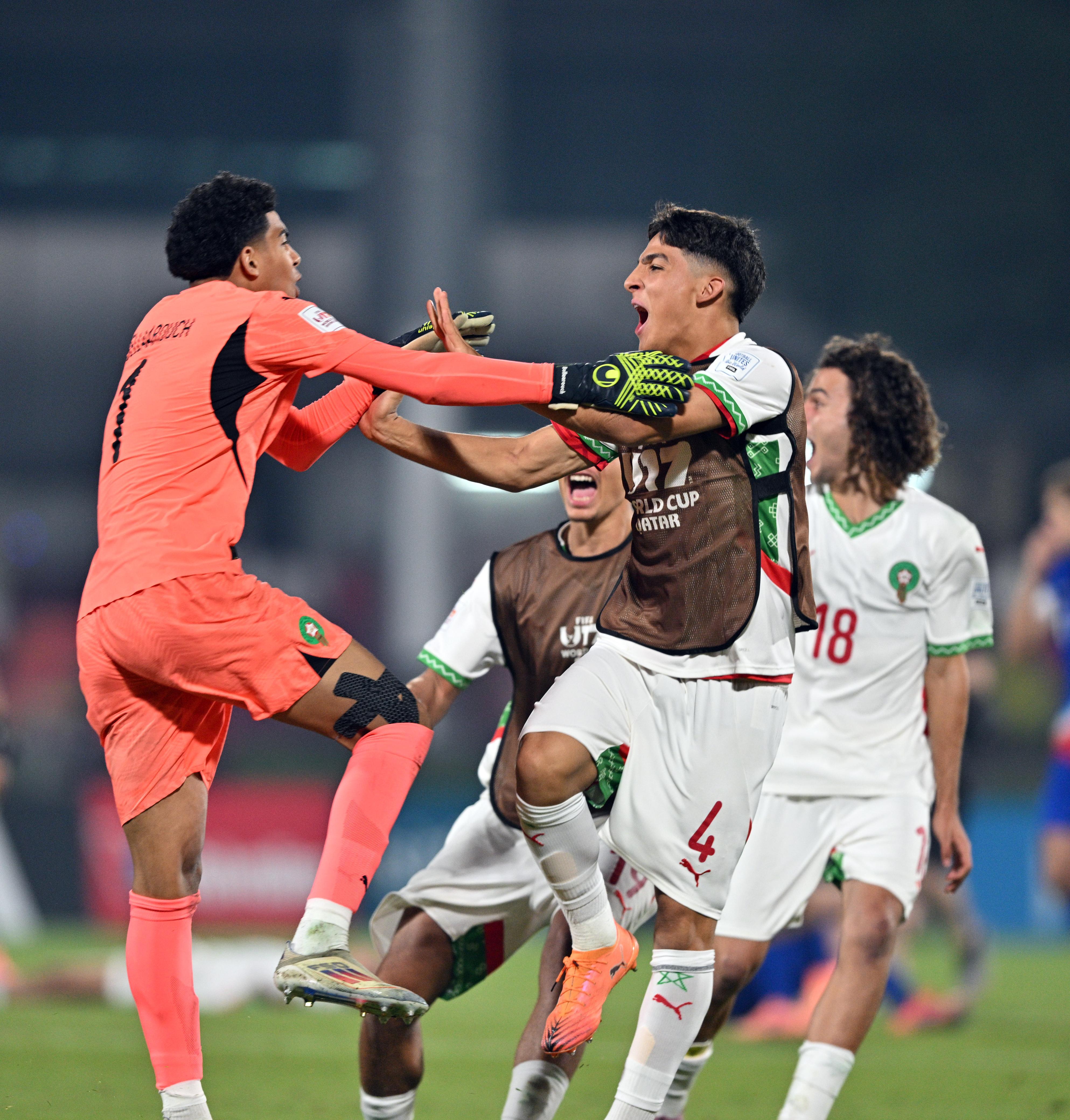 &quot;مونديال&quot; قطر.. تأهل &quot;الأشبال&quot; إلى ثمن النهائي على حساب المنتخب الأمريكي