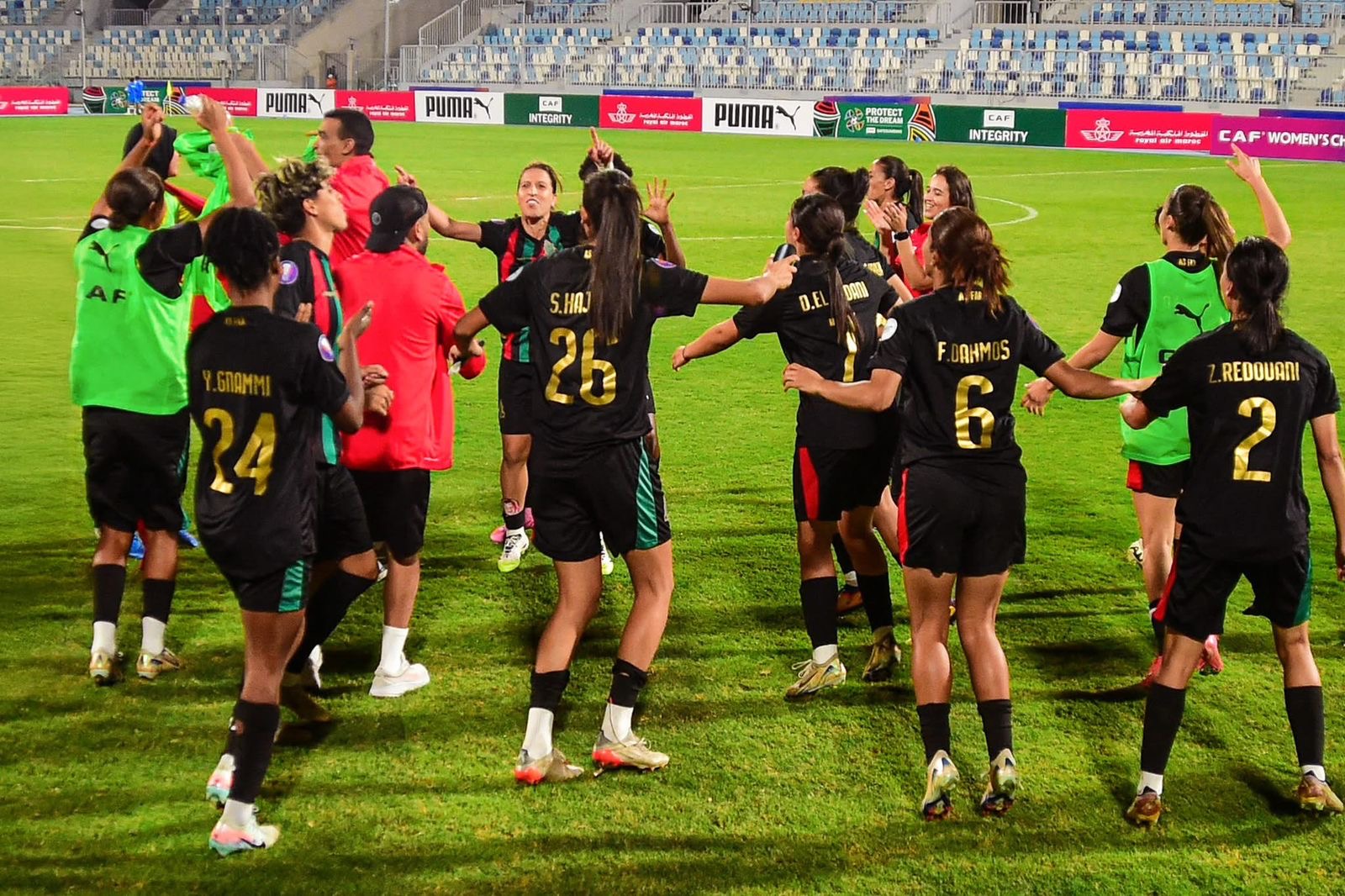 تأهل الزعيمات  إلى نهائي &quot;التشامبيونزليغ&quot; للمرة الثالثة 