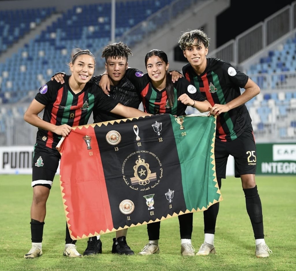 سيدات الجيش الملكي « يتربعن&quot; على عرش إفريقيا للمرة الثانية 