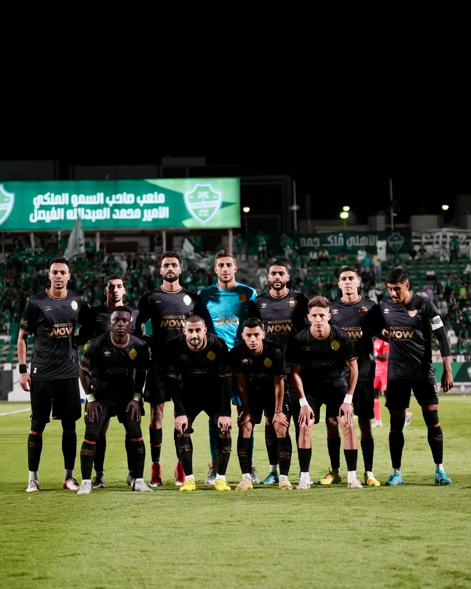 الرجاء الرياضي يفوز وديا على الأهلي السعودي 